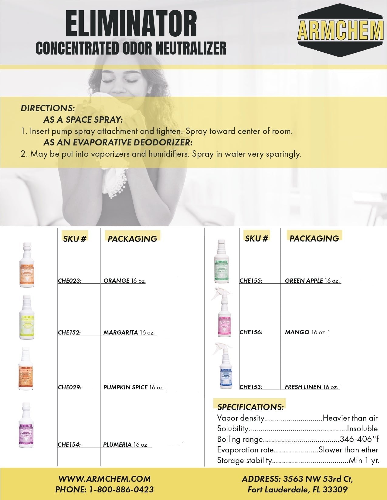 Eliminator: Industrial Strength Odor Eliminator - Long-Lasting Freshness