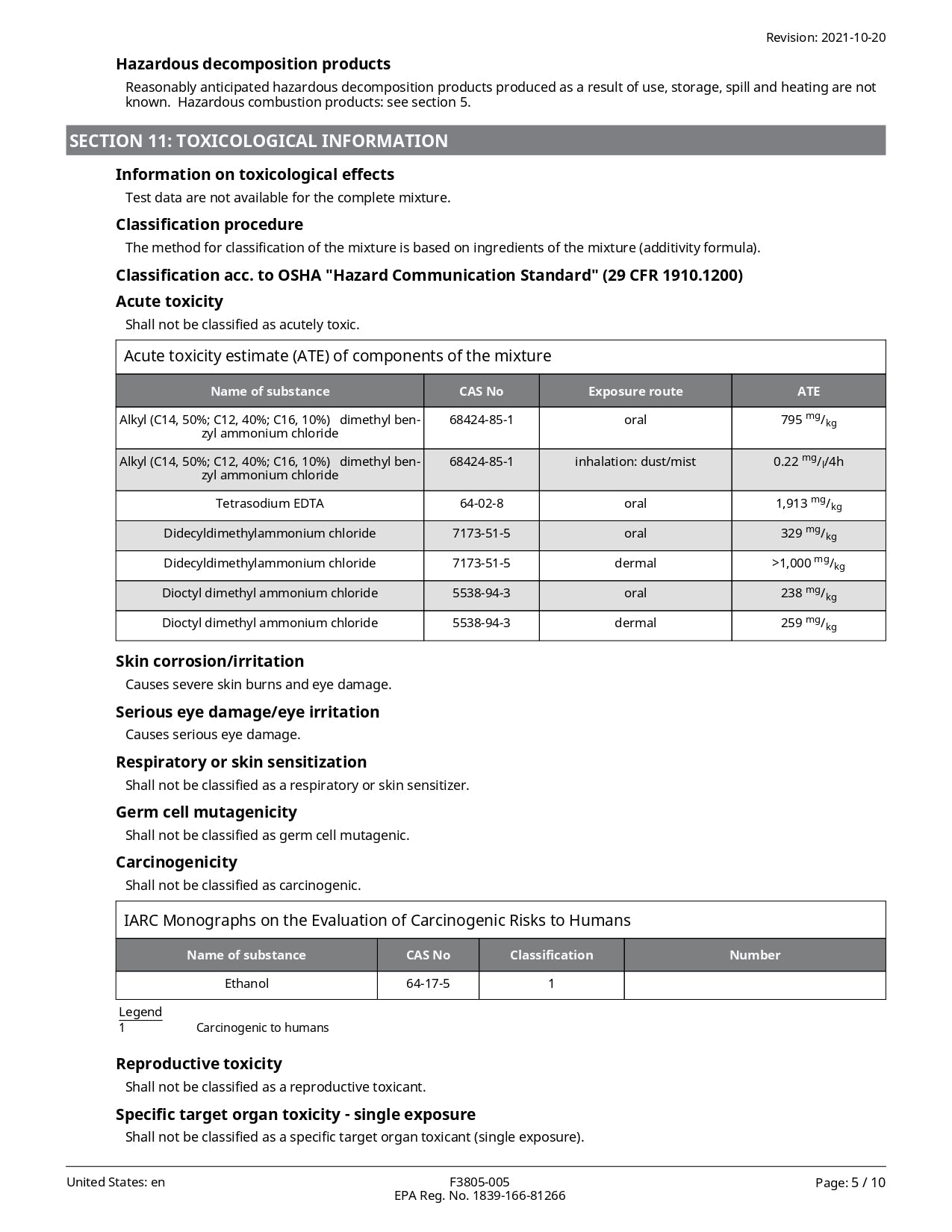 Kiss Pro Hospital-Grade Cleaner Disinfectant - 10ml Cartridges (2 Pack) - 64oz Total