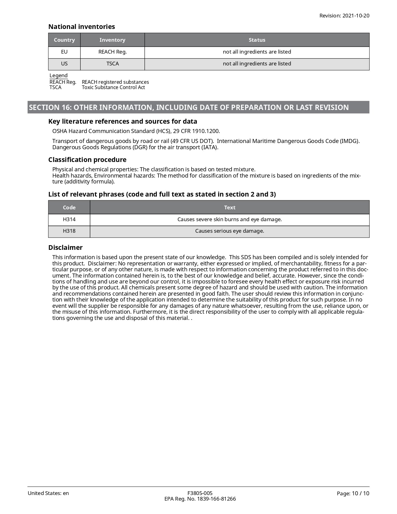 Kiss Pro Hospital-Grade Cleaner Disinfectant - 10ml Cartridges (2 Pack) - 64oz Total