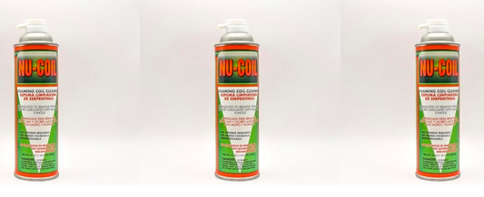 Nu-Coil Foaming Coil Cleaner - Coil Cleaner for Air Conditioning Unit Maintenance and Cleaning - White, Bio-Enzymatic, Non-Flammable, Acid Free (3)