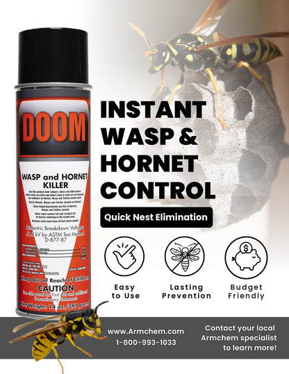 DOOM Wasp & Hornet Control Spray