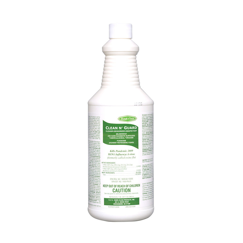Clean Gaurd CLEAN N’ GUARD Cleaner-Disinfectant: Versatile and Effective – Armchem ...