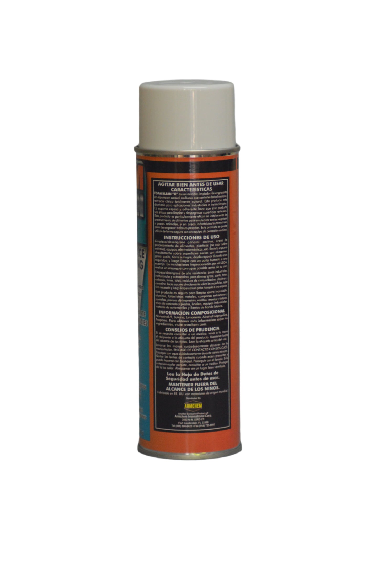 FOAM KLEAN O multi-surface cleaner and a deodorizer