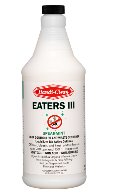 EATERS III SPEARMINT ODOR CONTROLLER & WASTE DEGRADER