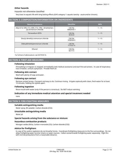 Kiss Pro Hospital-Grade Disinfectant Cleaner