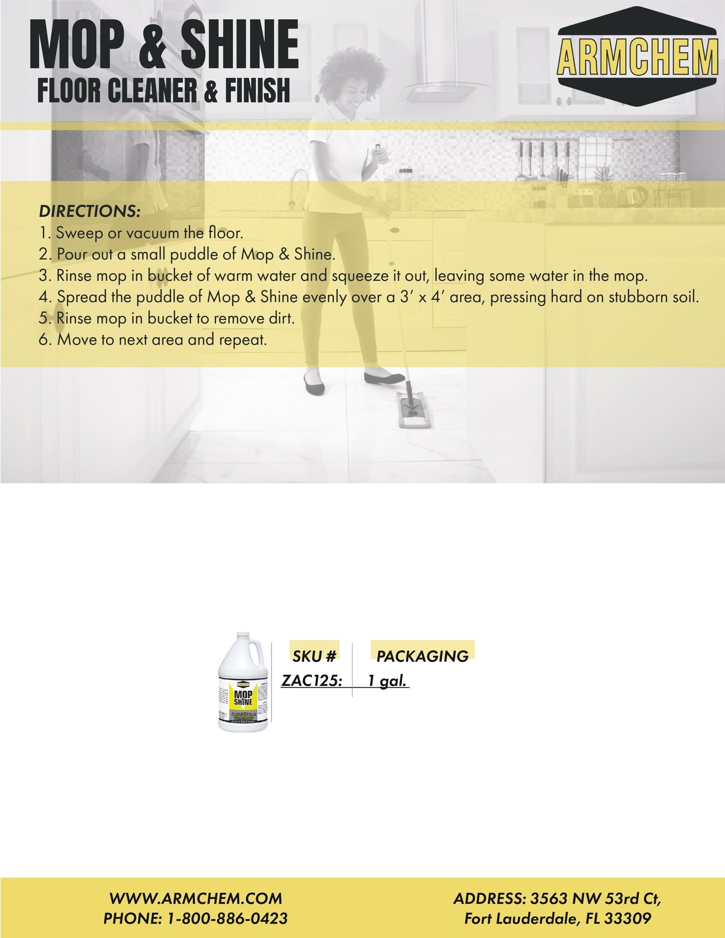 MOP & SHINE Floor Cleaner