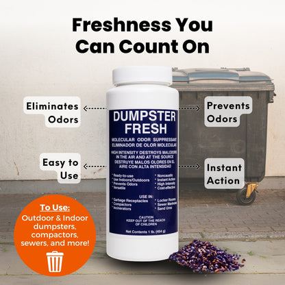 Dumpster Fresh Odor Vanish Granules