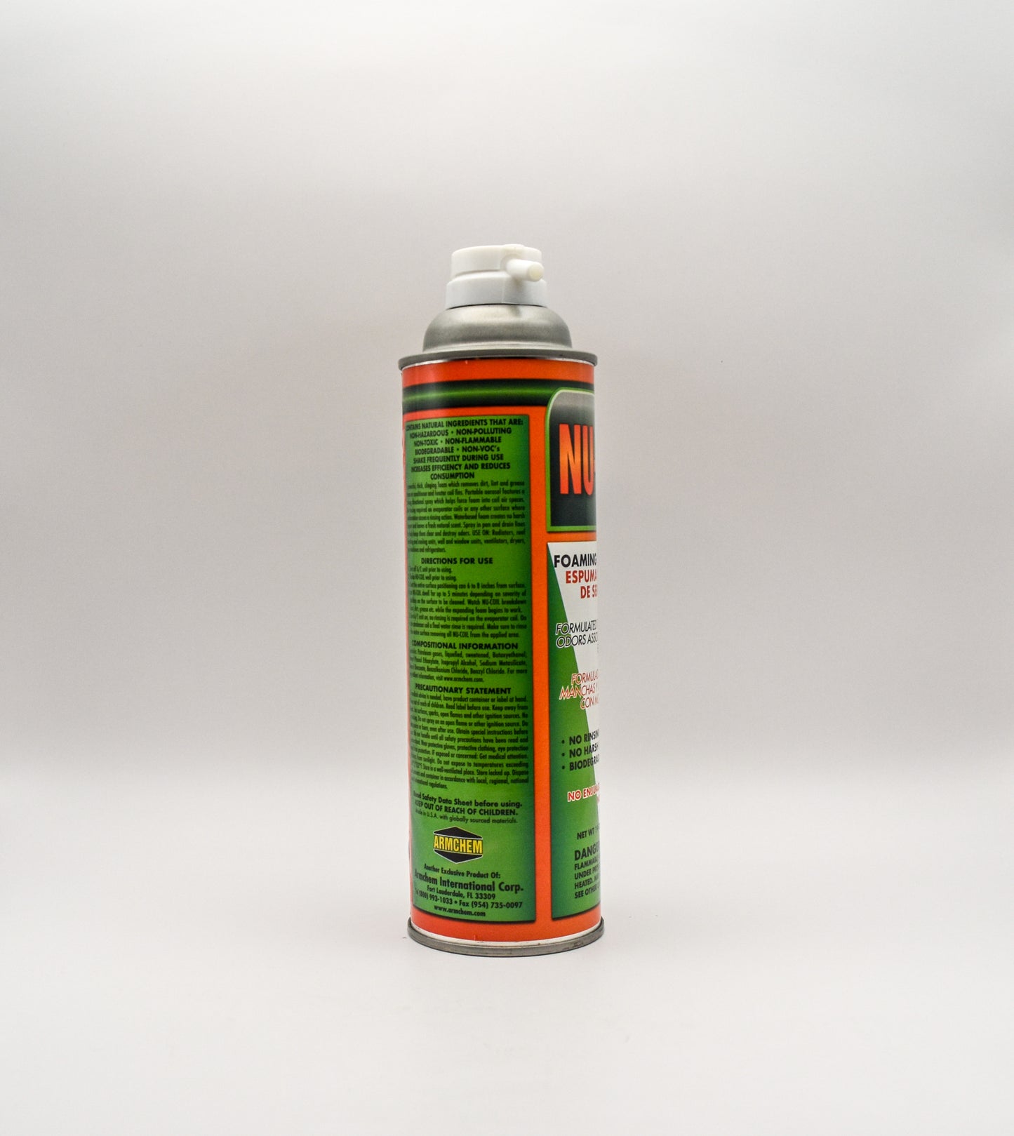 NU-COIL Foaming Coil Cleaner: 19 oz Aerosol Can All-Purpose Coil Cleaner