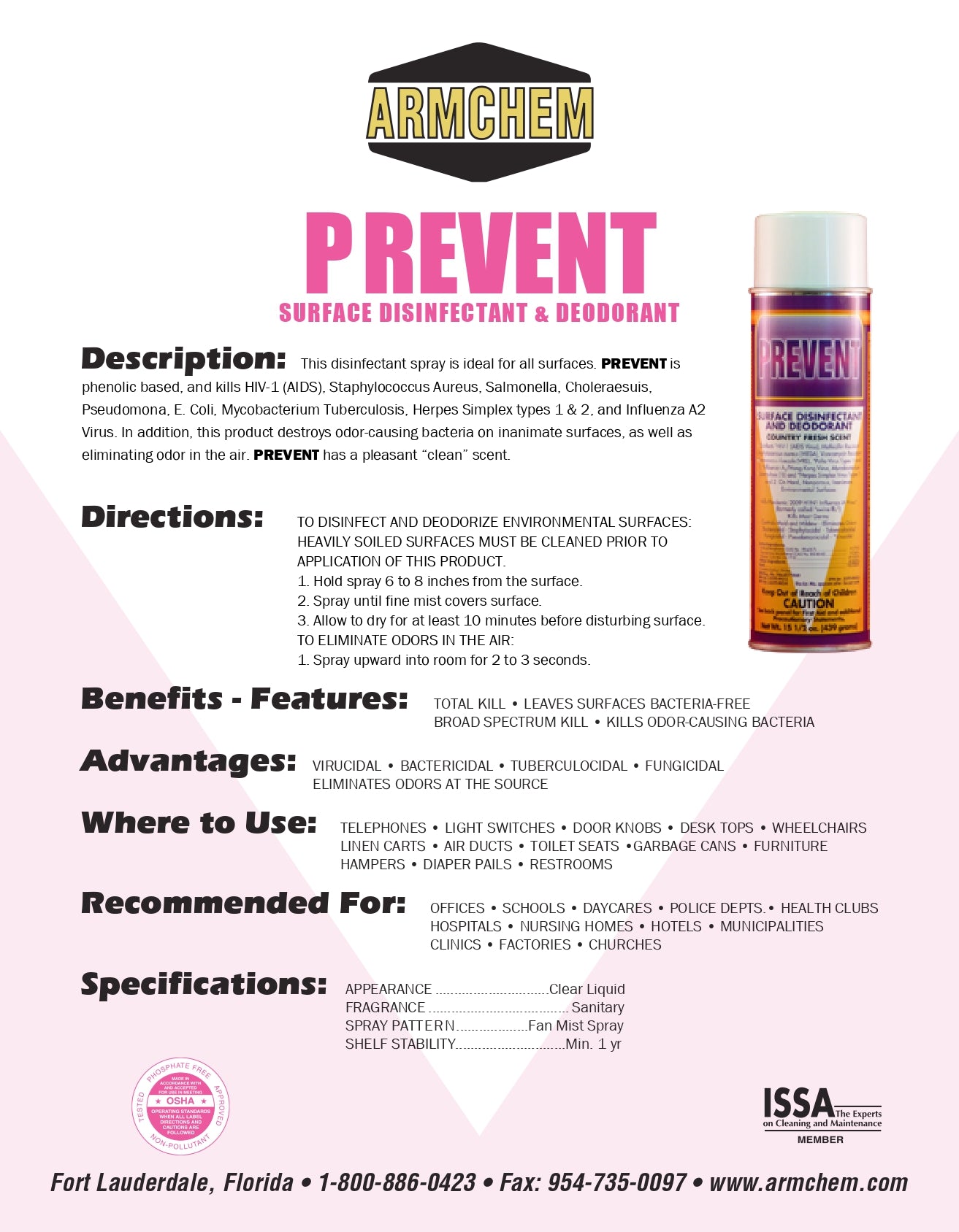 PREVENT Hospital-Grade Disinfectant