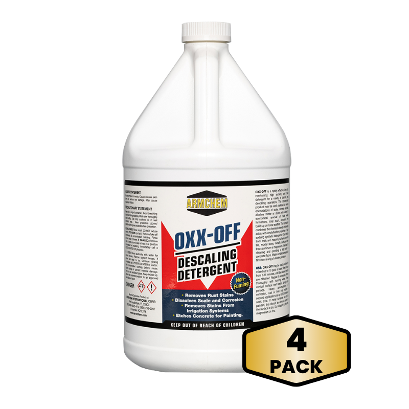 OXX-OFF Descaling Detergent (4/1 Gallons)