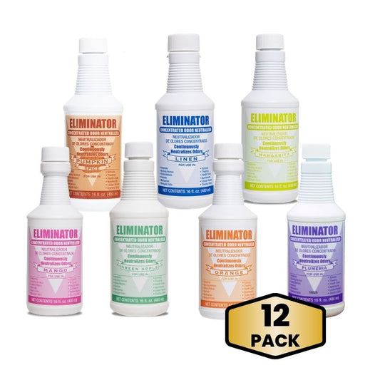 Eliminator: Industrial Strength Odor Eliminator - Long-Lasting Freshness (Case of 12)