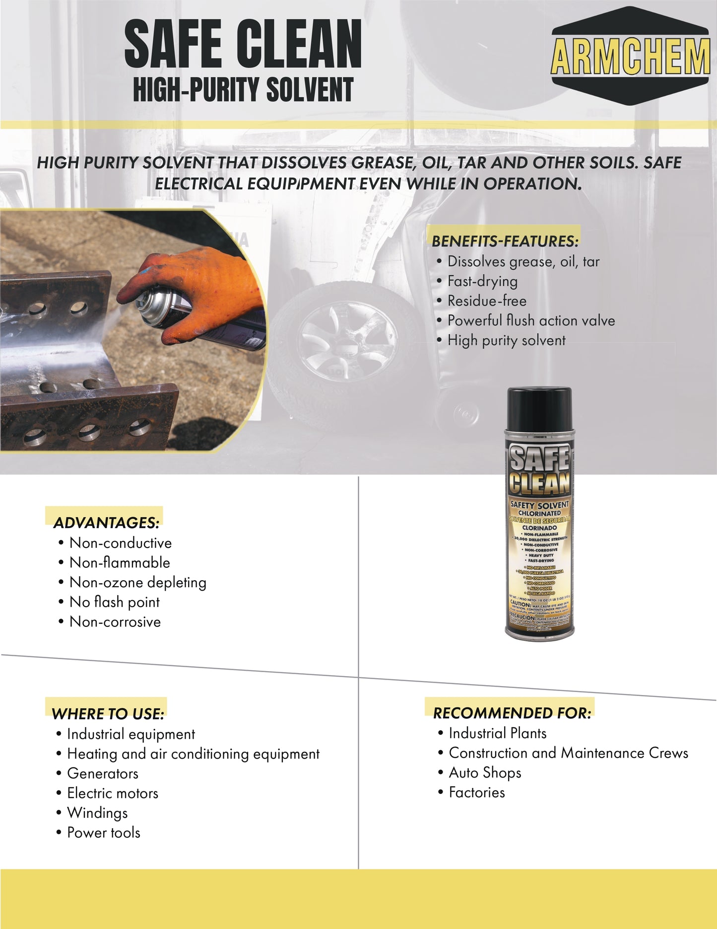 SAFE CLEAN Solvent