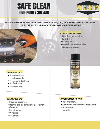 SAFE CLEAN Solvent
