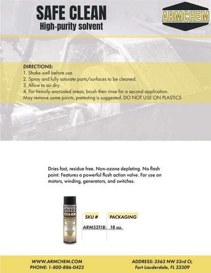 SAFE CLEAN Solvent