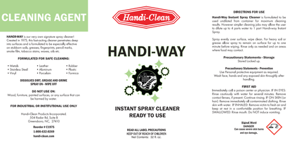 Handi-Way Instant Spray Cleaner - Powerful, Non-Toxic, All-Surface Solution