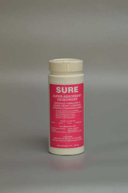 Sure Vomit & Blood Absorbent: Instant Odor Control and Cleanup