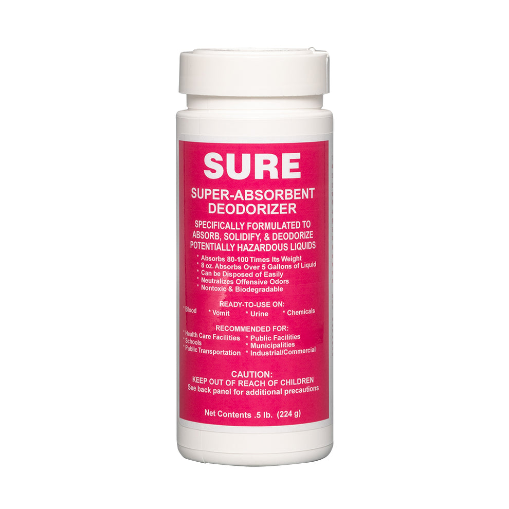 Sure Vomit & Blood Absorbent: Absorb 5 Gallons of Liquid! – Armchem Store